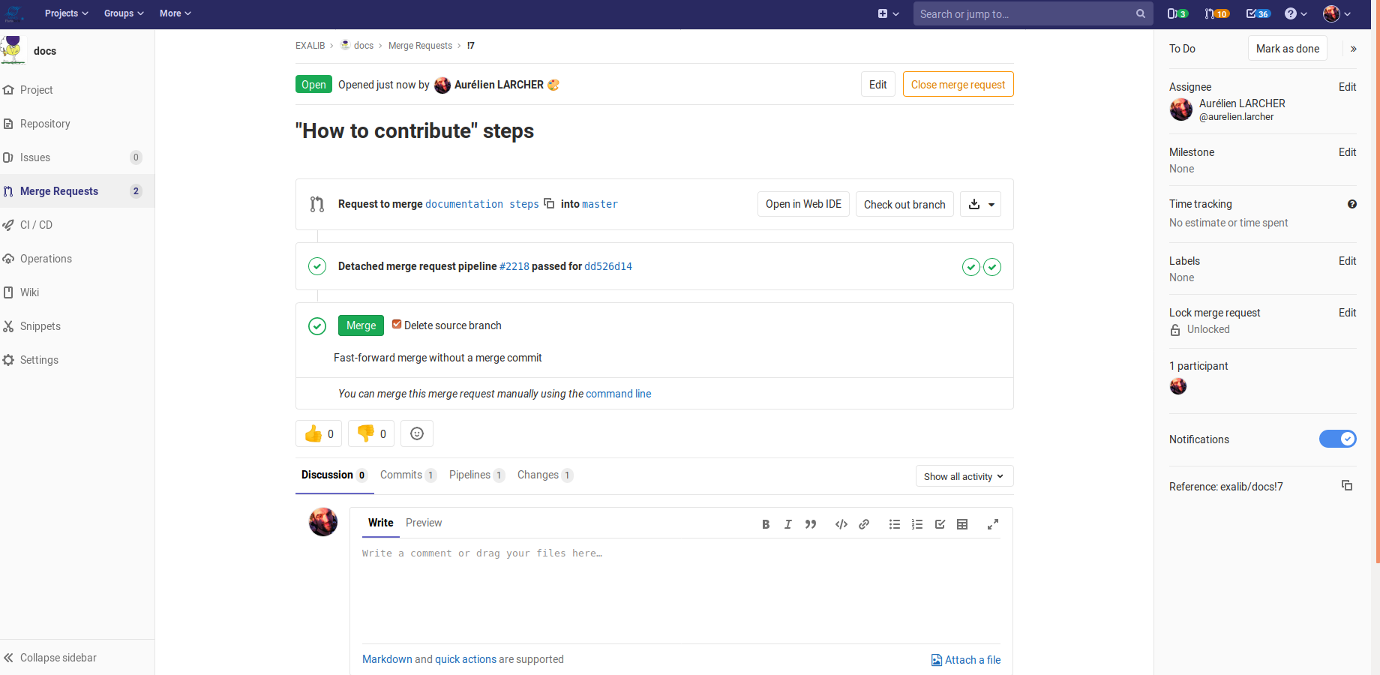 How to Docs step 6